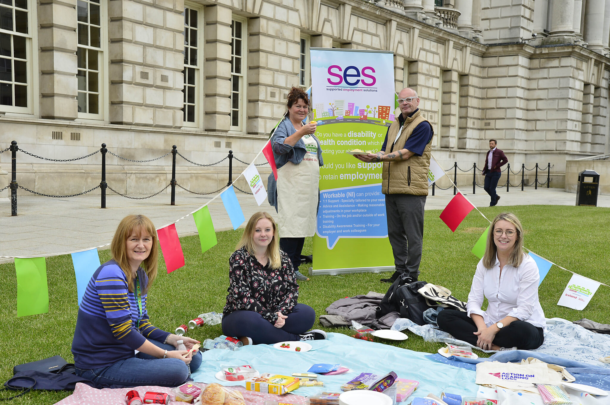 A big lunch and plenty of smiles! | Supported Employment Solutions